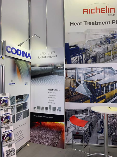 Le stand de Codina dans le Salon Fastener Fair Stuttgart