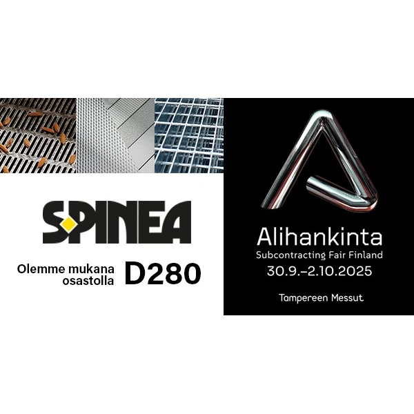 Mallas metálicas en la Feria de Subcontratación Tampere 2025